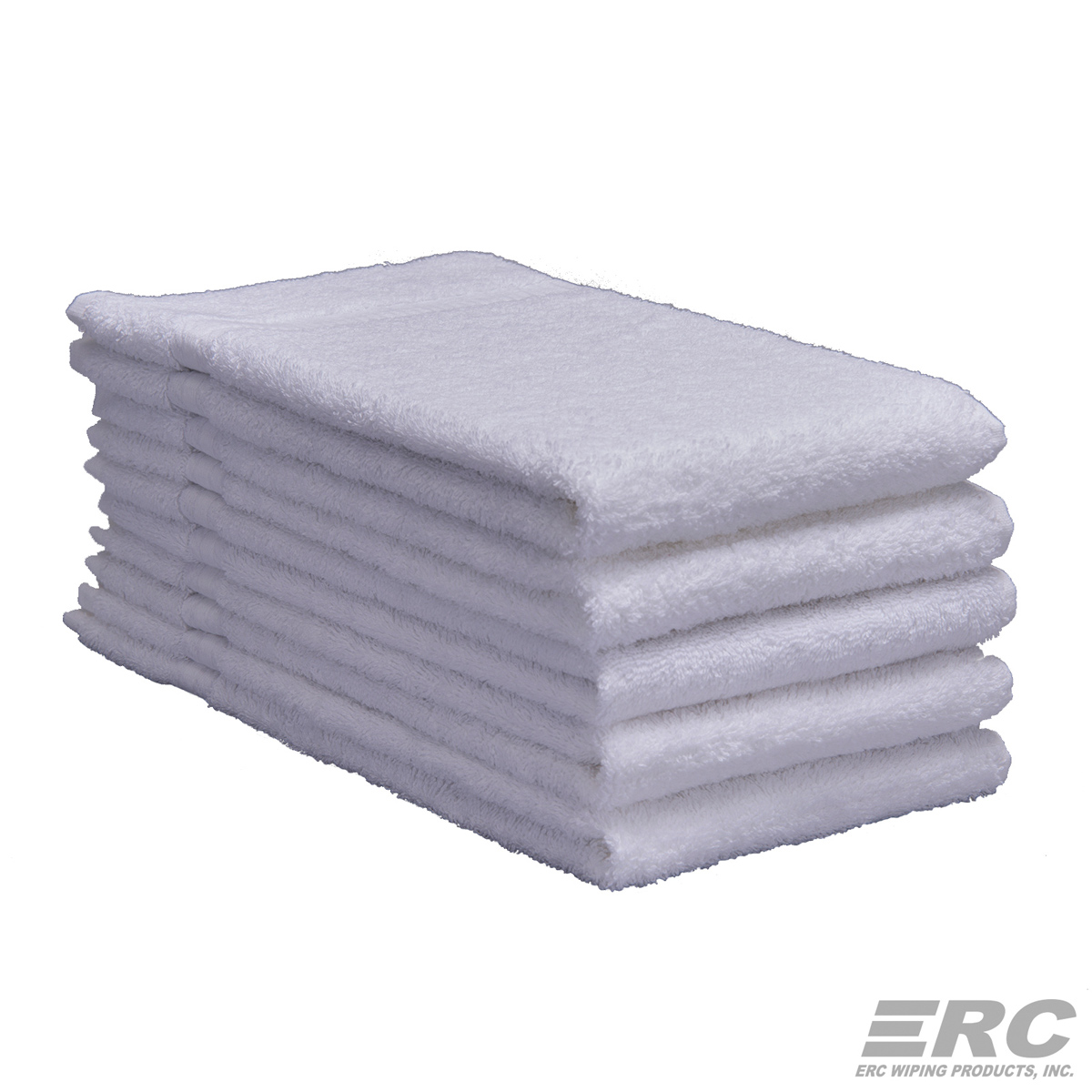 Cotton Terry Bar Towels 14x16 Heavyweight White